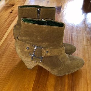 Belle by Sigerson Morrison suede bootie